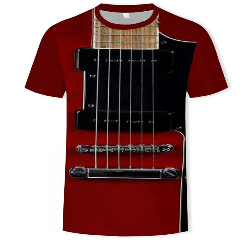 XS-5XL Guitar Tees - 6 STYLES