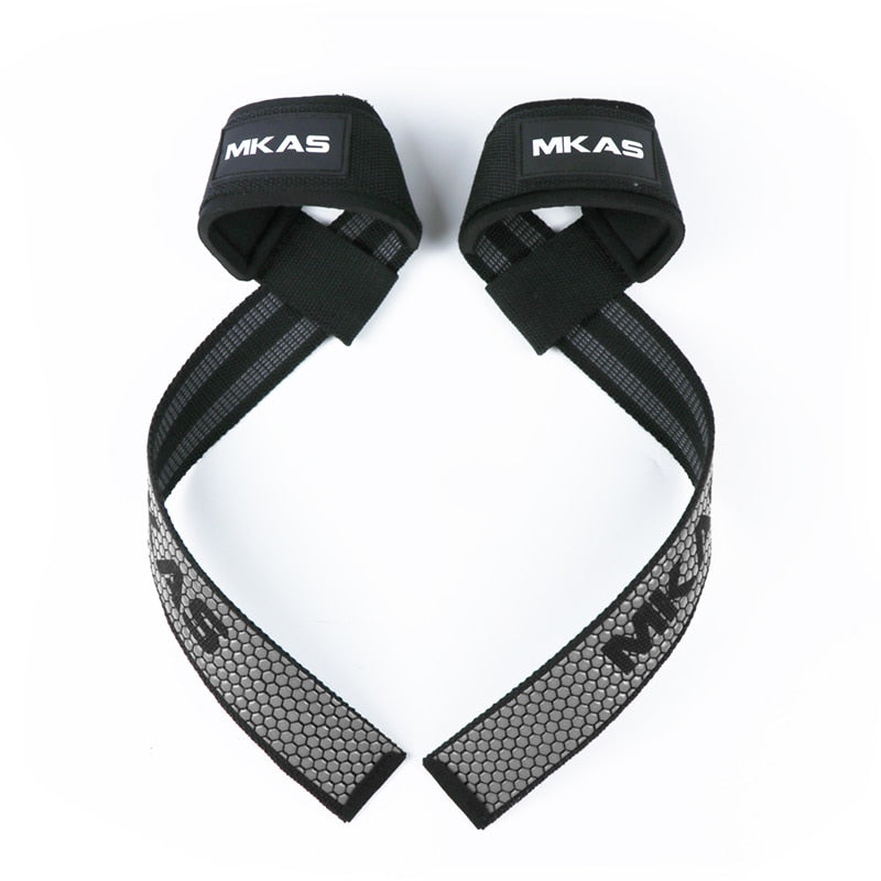 MKAS Weight lifting Wrist Straps - MANY COLOURS