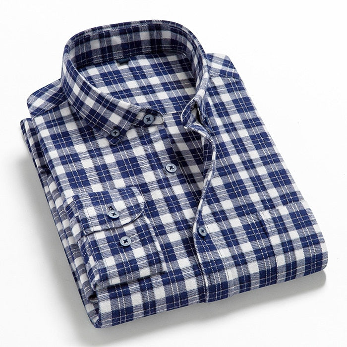 XS-XXL Flannel Shirt 100% Cotton - 12 COLOURS