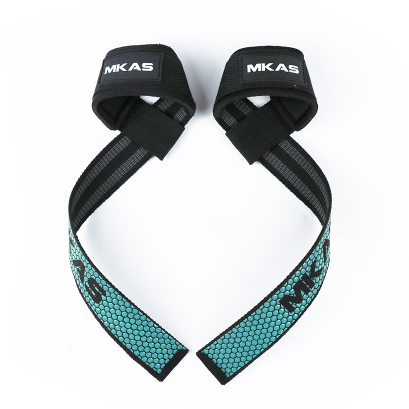 MKAS Weight lifting Wrist Straps - MANY COLOURS