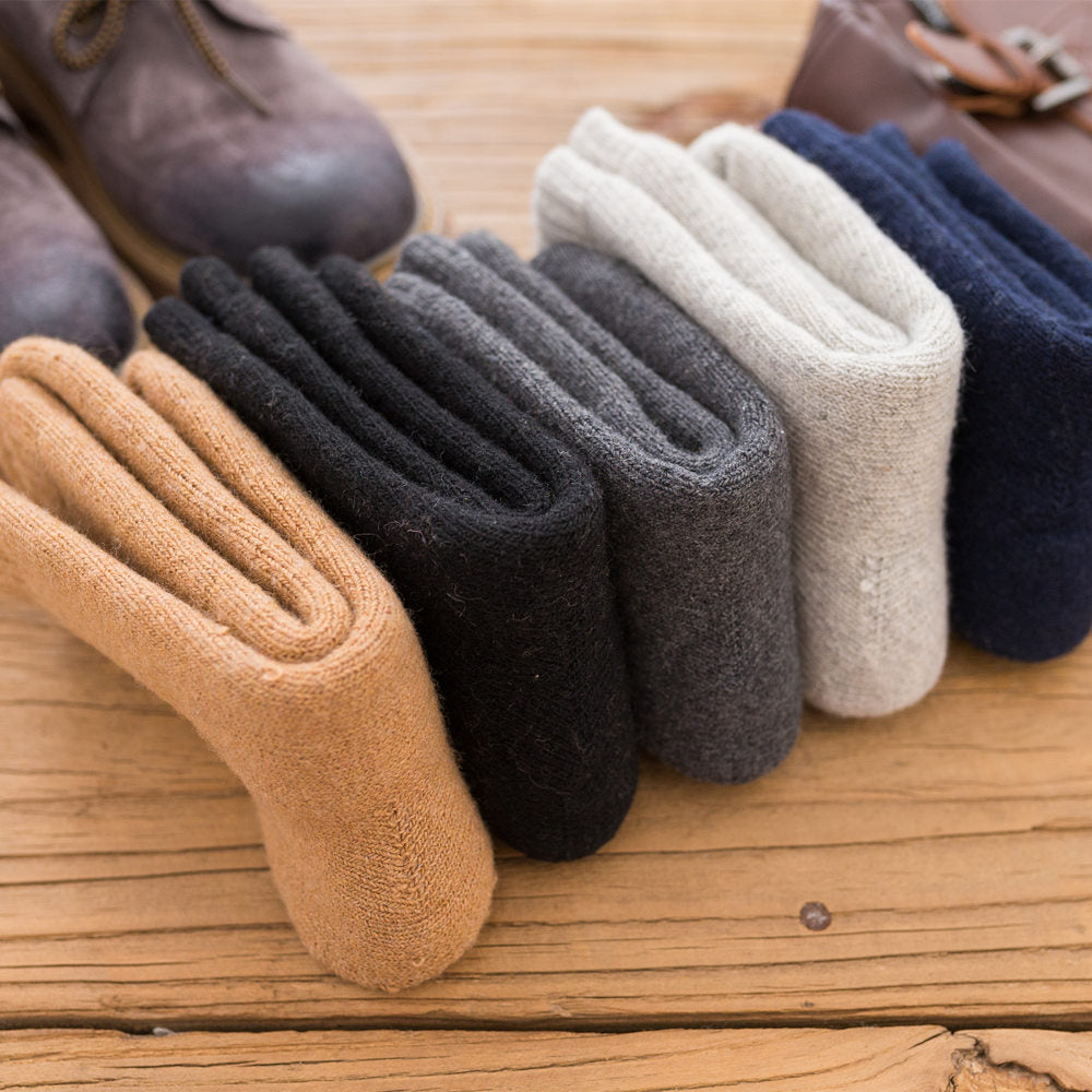 5 Pairs Thick Wool Socks