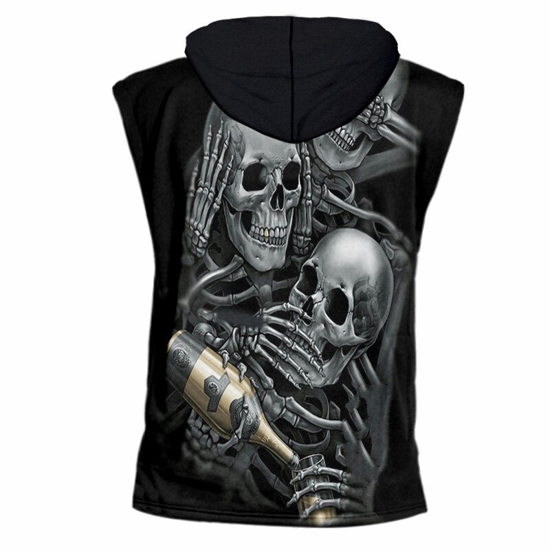 XS-7XL Champagne Skele Tank