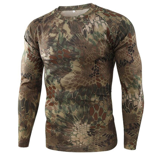 S-XXXL Quick-drying Camouflage T-shirts - MANY COLOURS