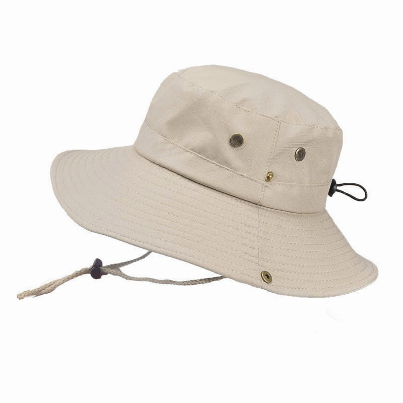 Panama Wide Brim Bucket Hat  - MANY COLOURS
