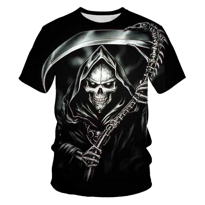 S-5XL Reaper Casual T-shirts - 8 STYLES