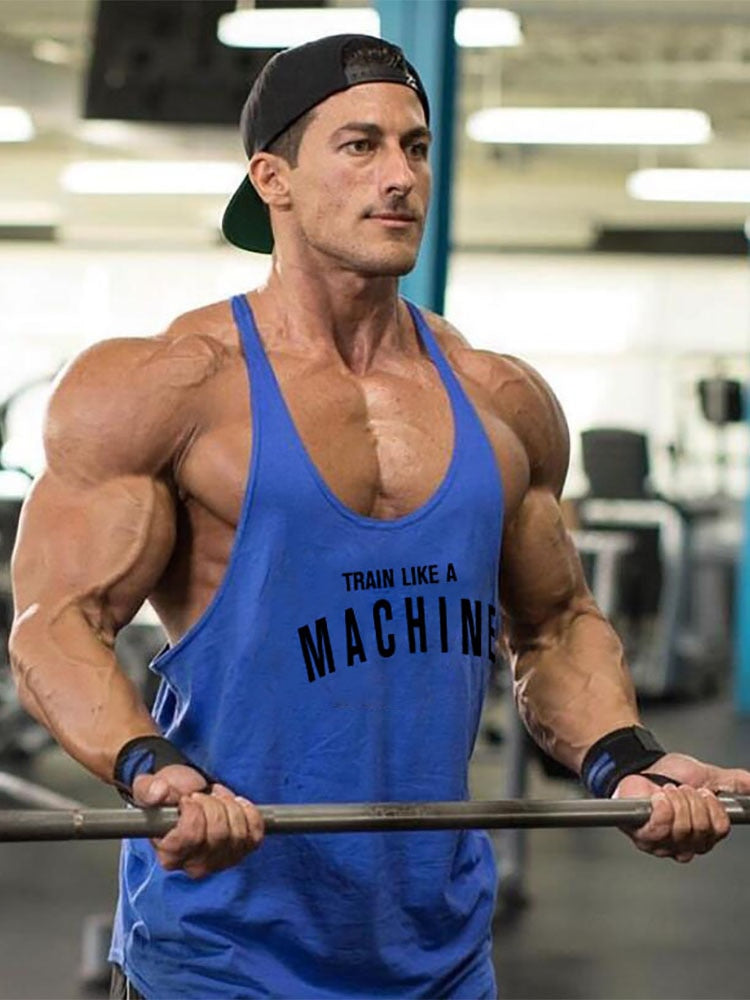 S-XL Gym Tank Machine Stringer - 6 colours