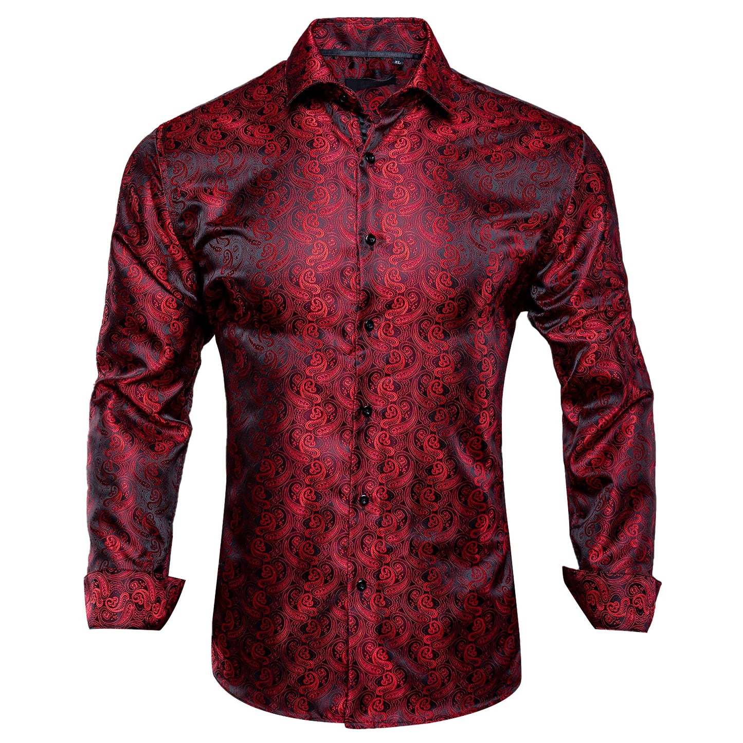 S-3XL Silk Men's Formal Shirts - 16 COLOURS