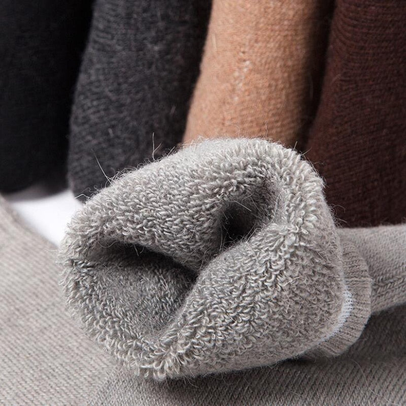Warm Wool Crew Socks