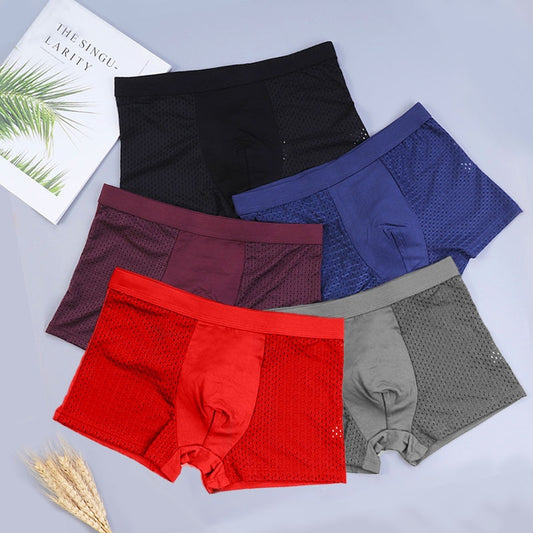 XS-4XL 5 Pack Mesh Trunks - MANY COLOURS