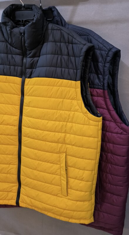 7XL-13XL Sleeveless Winter Jackets - 4 colours