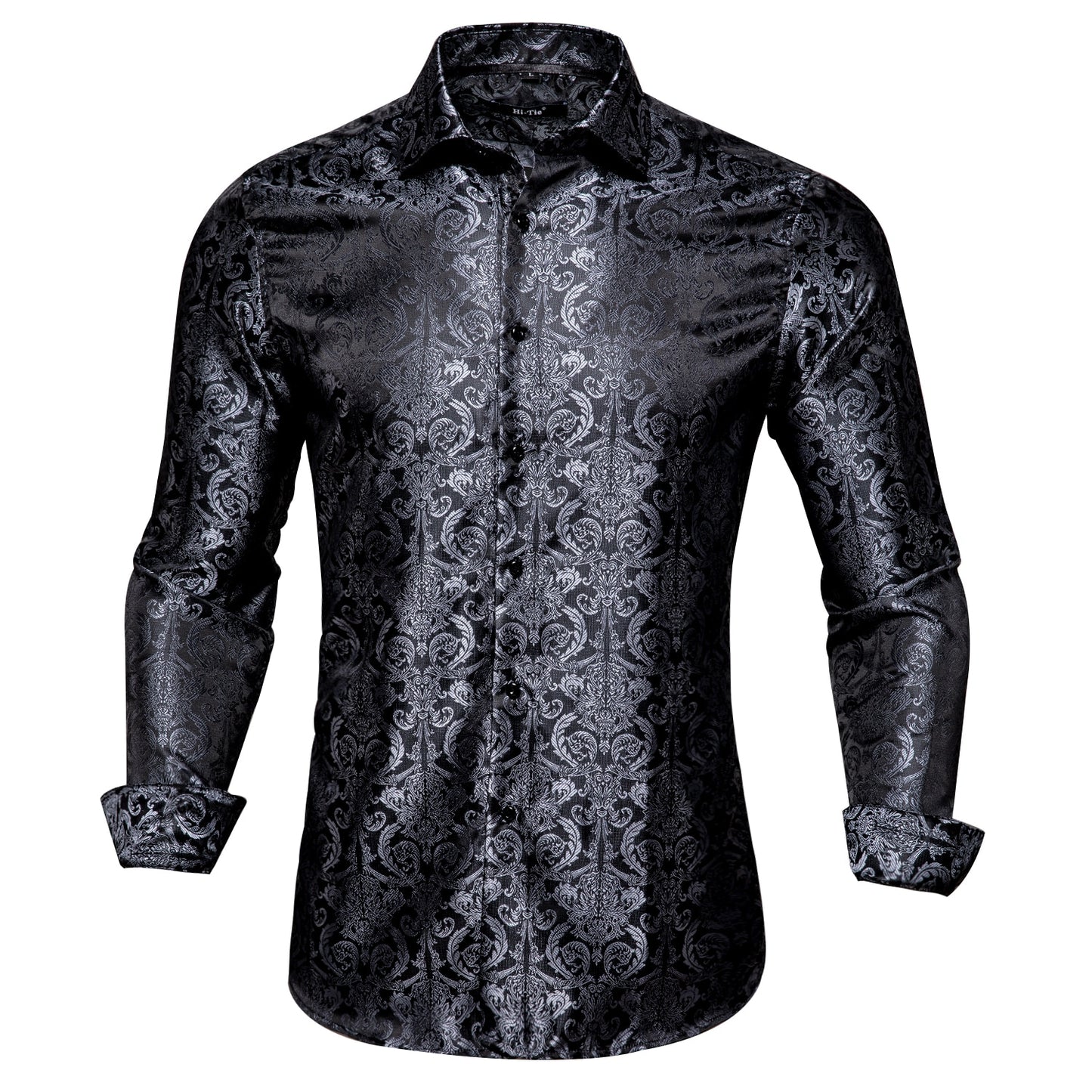 S-3XL Silk Men's Formal Shirts - 16 COLOURS