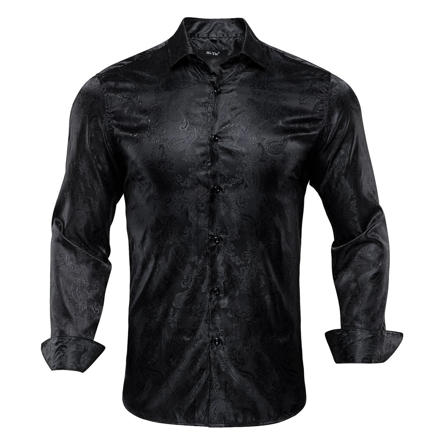 S-3XL Silk Men's Formal Shirts - 16 COLOURS