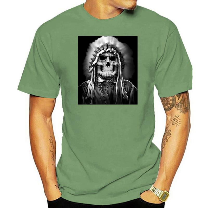 XS-3XL Chief Skull Tee - 7 COLOURS