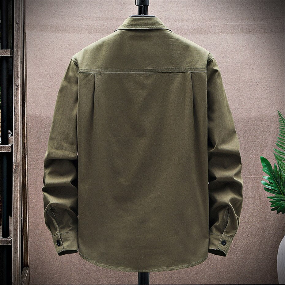 XS-XXL Layering Cargo Shirts - 2 Colours