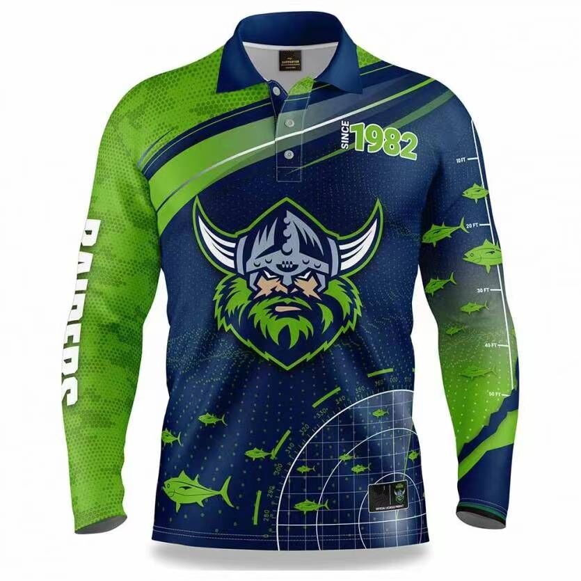 XS-4XL Australian Rugby Fishing Jersey - 8 TEAMS