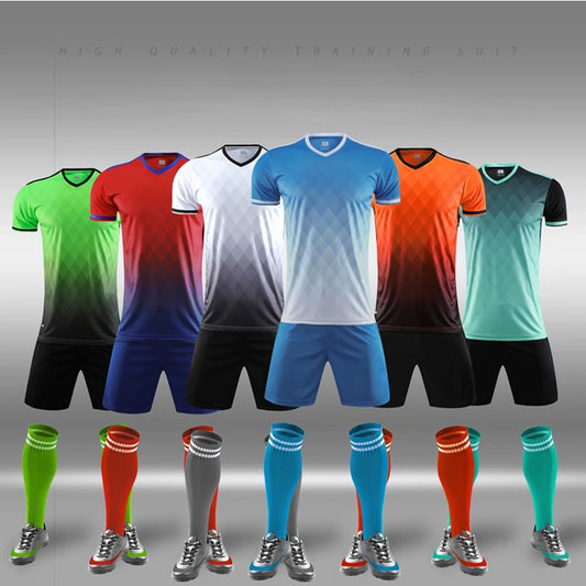 KIDS - 2XL Sports Training Clothing - Sports Shirt & Shorts - 6 colours
