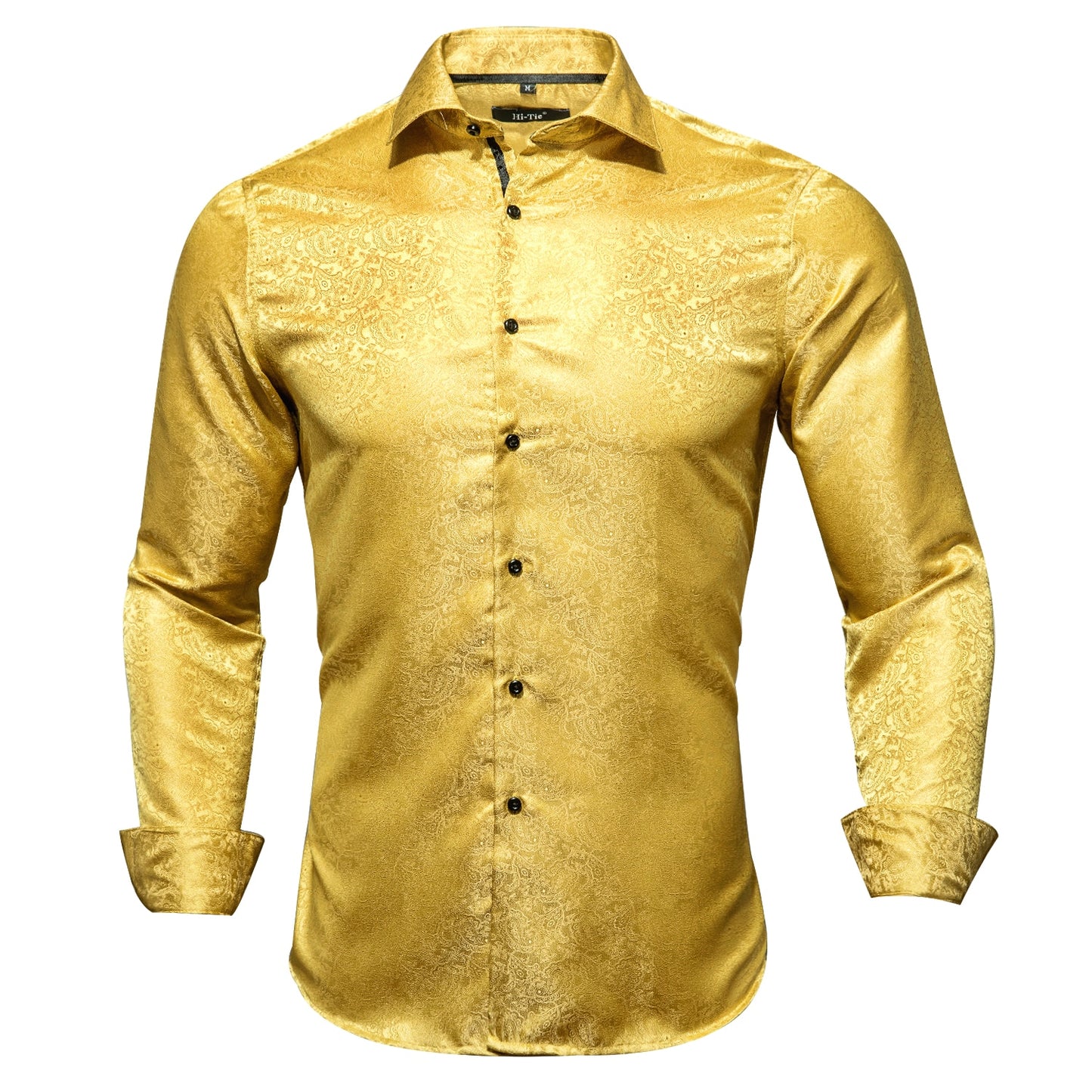 S-3XL Silk Men's Formal Shirts - 16 COLOURS