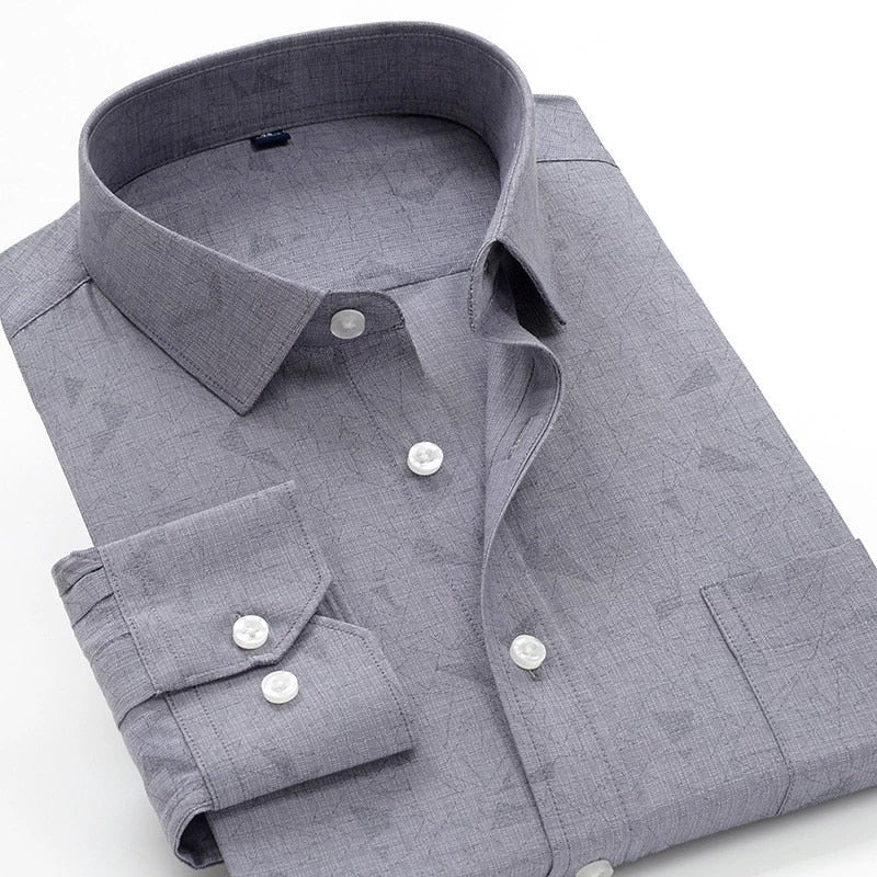 M-7SL Professional Long-Sleeved Business Shirt - 6 COLOURS