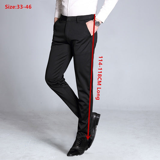 L-5XL Extra Long Formal Pants Tall Men - 114-118cm