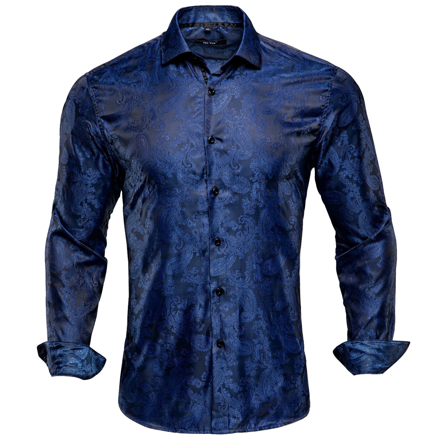 S-3XL Silk Men's Formal Shirts - 16 COLOURS