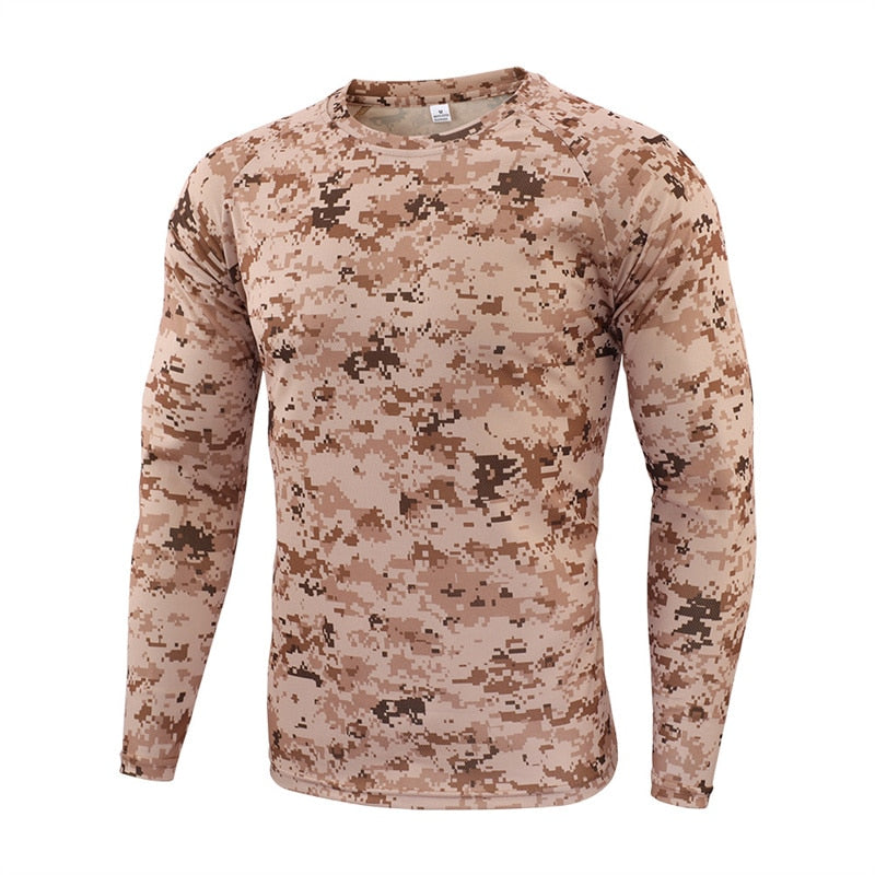 S-XXXL Quick-drying Camouflage T-shirts - MANY COLOURS