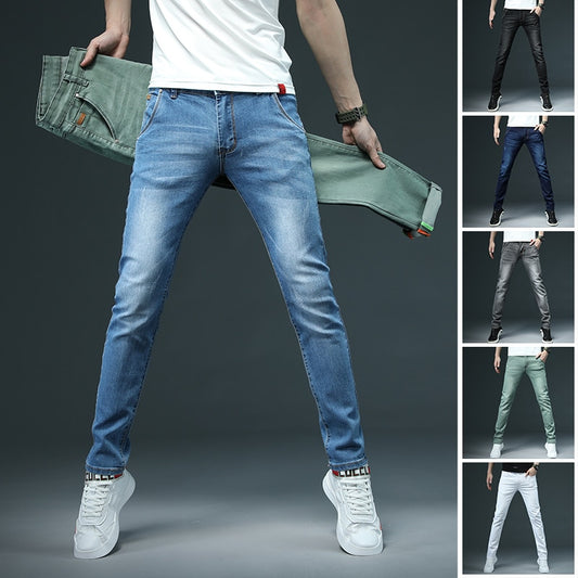 28-38INCH Stretch Skinny Jeans - 7 COLOURS