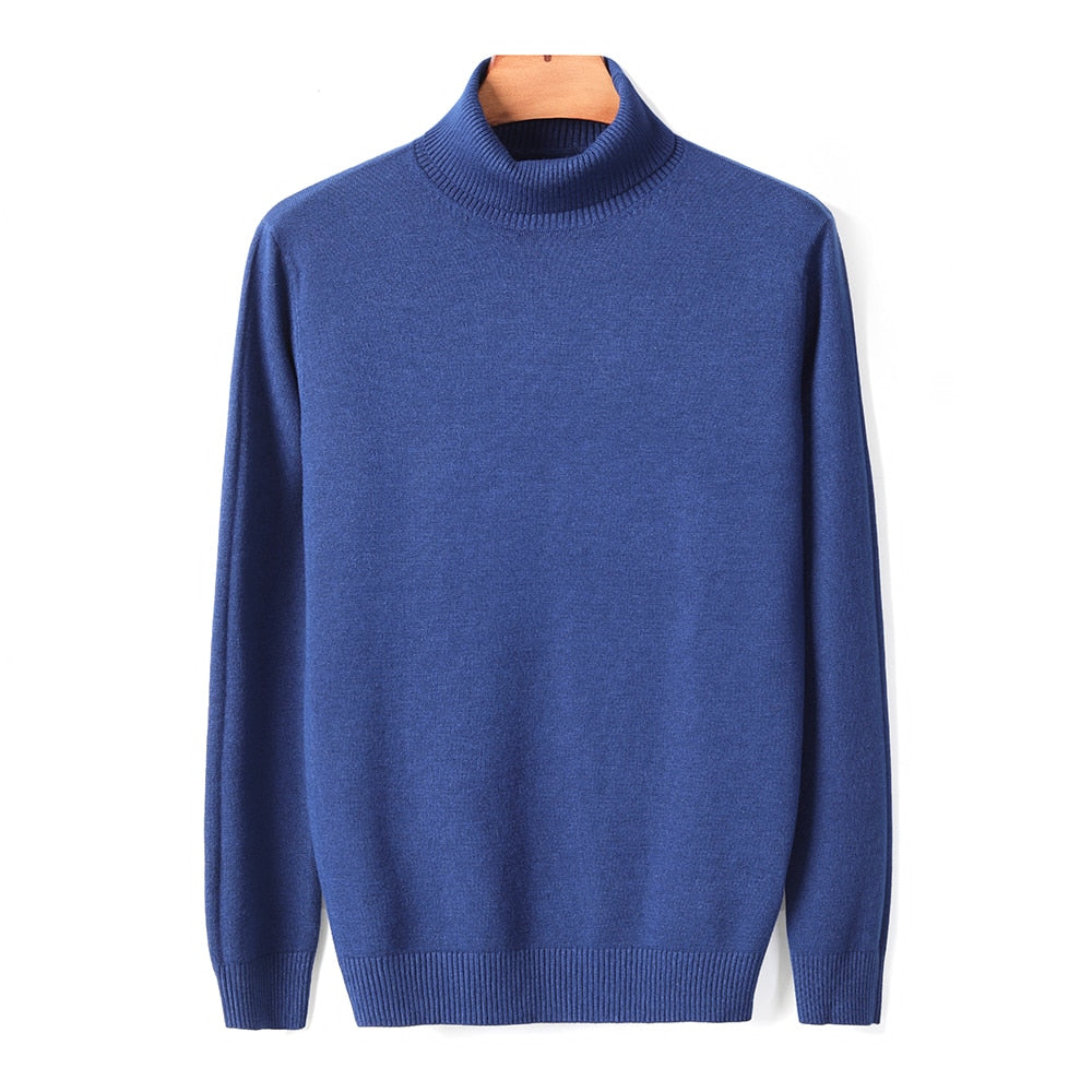 S-XXXL Turtleneck Sweater - 7 Colours