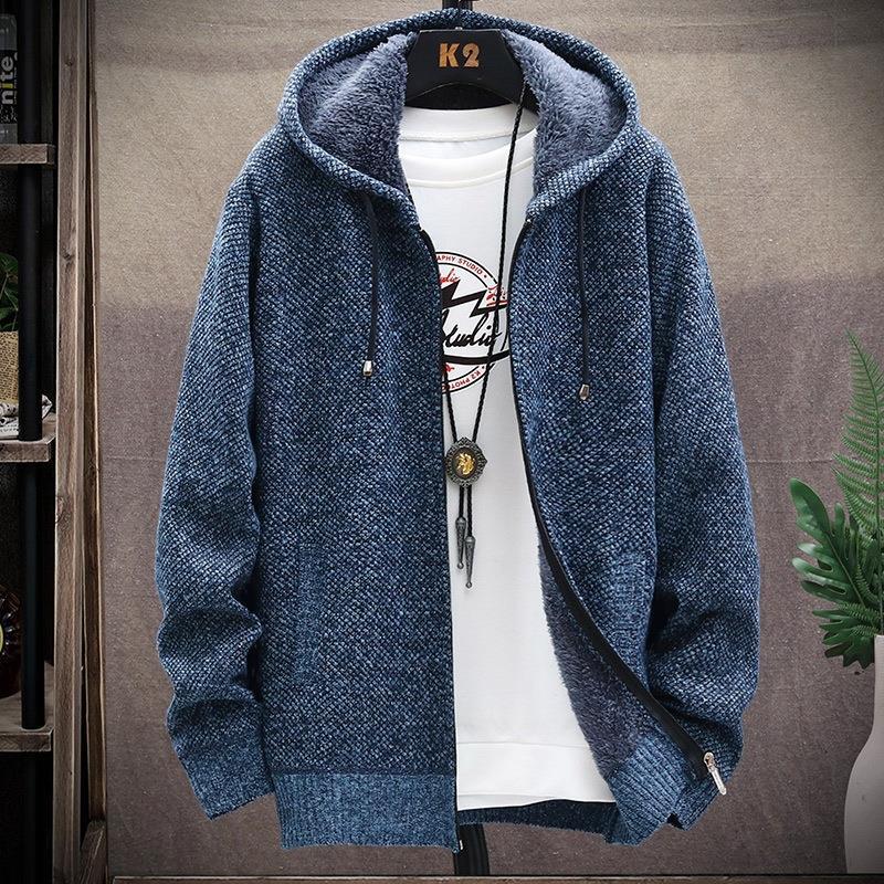 S-XXL Fleece Sweater Coat - 5 COLOURS