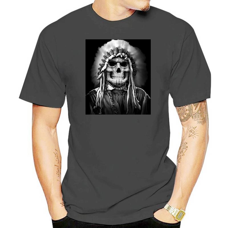 XS-3XL Chief Skull Tee - 7 COLOURS