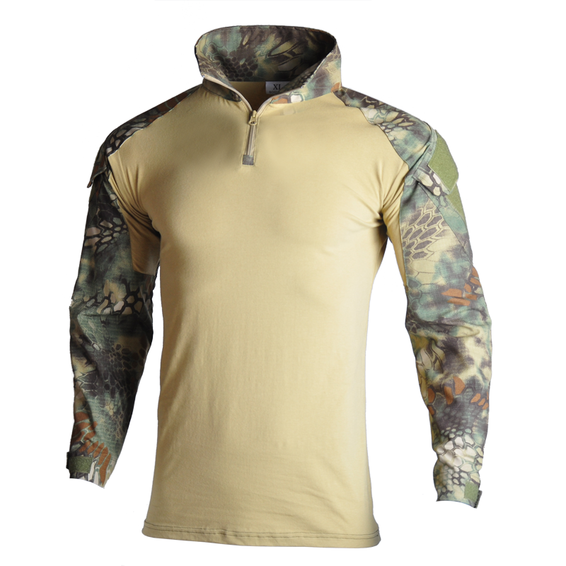 XS-5XL Tactical Camouflage Military Shirt