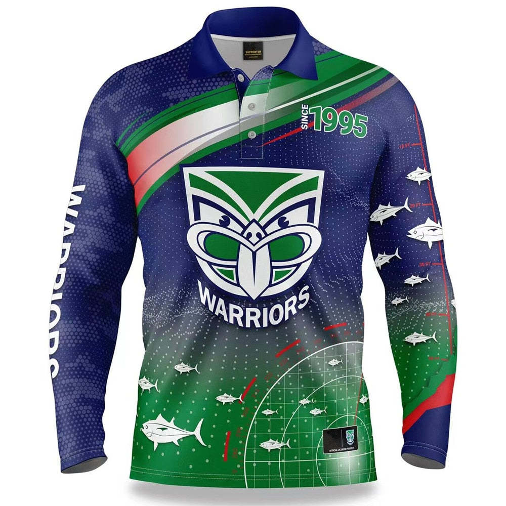 XS-4XL Australian Rugby Fishing Jersey - 8 TEAMS