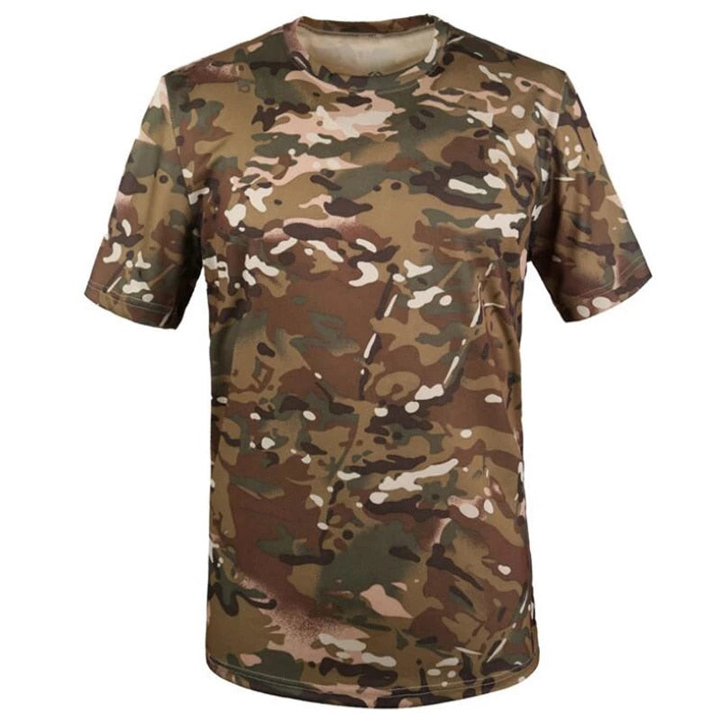 S-XXXL Quick-drying Camouflage T-shirts - MANY COLOURS