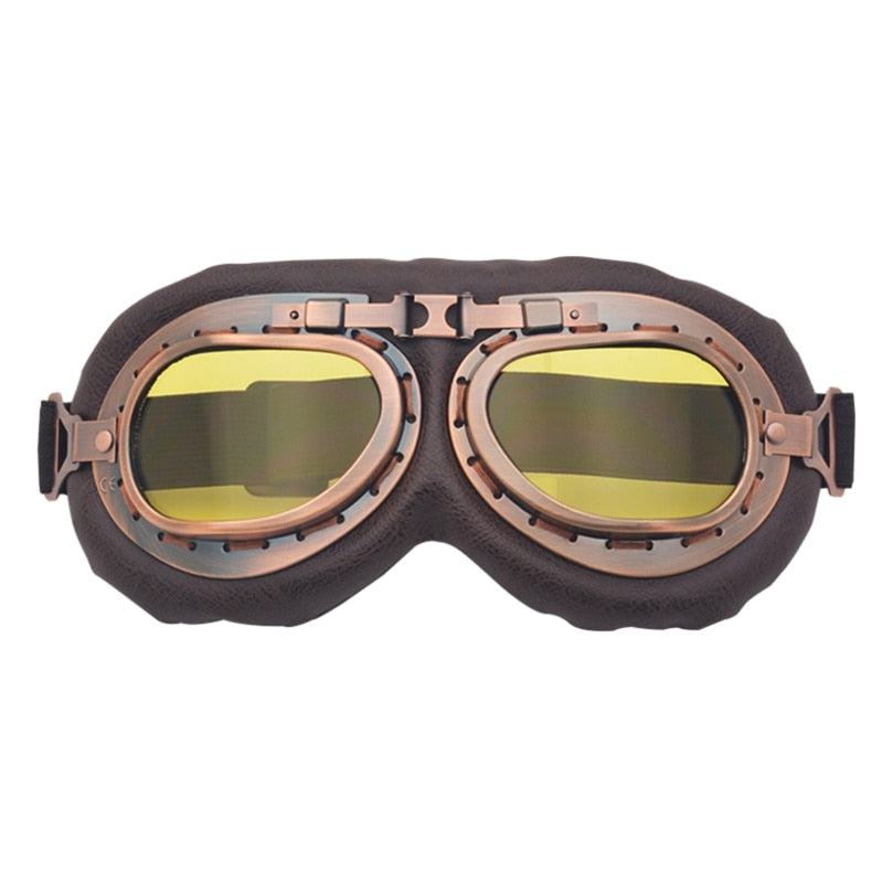 Victorian Gothic Punk Cosplay Rivet Steampunk Goggles