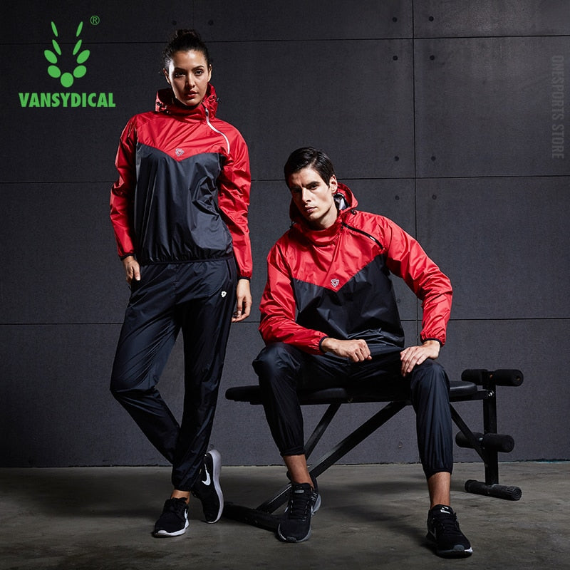 S-4XL VANSYDICAL Weight Loss Sweating Sauna Suit - 3 colours